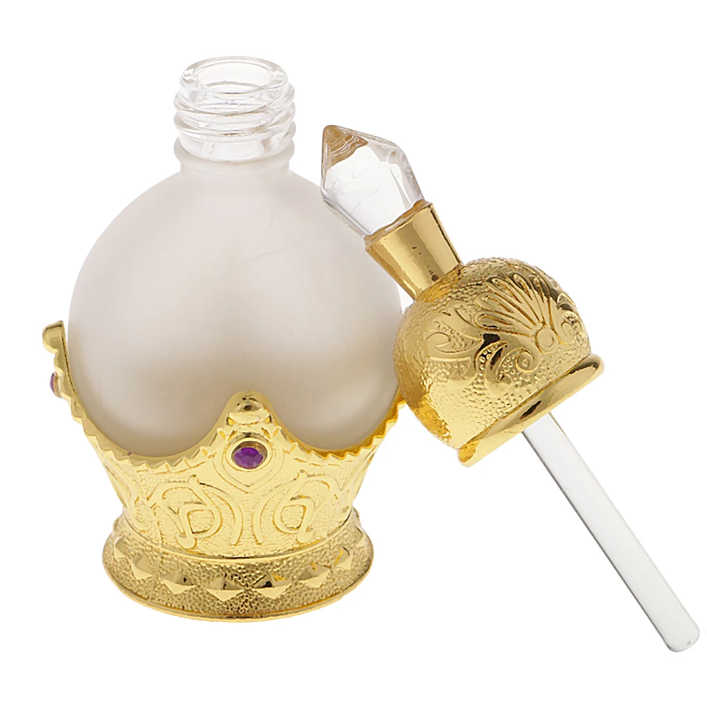 15ml Antique Vintage Empty Glass Perfume Spray Bottle Atomizer Elegant for Lady Women Gift