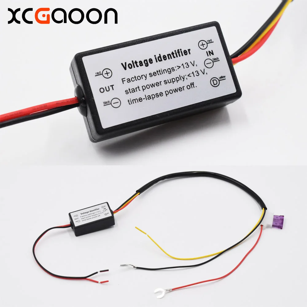 

XCGaoon DRL Controller Auto Car LED Daytime Running Light Relay Harness Dimmer On/Off DC12-18V Fog Light Driver Indicator