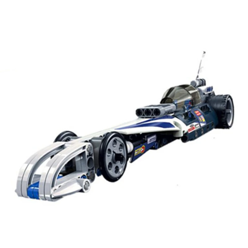 

Decool Pull Back Motor Brick technic Record Breaker Quad Bike Gateway Racer Police Interceptor model Building Block