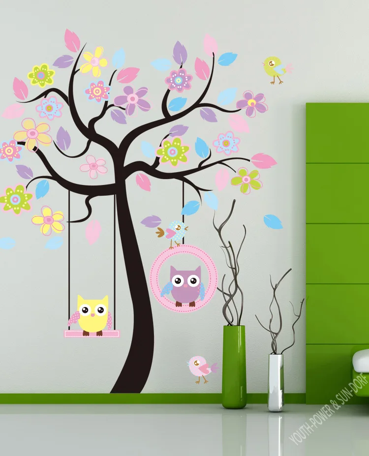 Removable wall stickers children's room Baby Nursery classroom home
