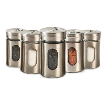 

1pcs Transparent Seasoning Cans Spice Pepper Salt Cans Box Container Toothpick Holder Kitchen Tools Gadget Accessories