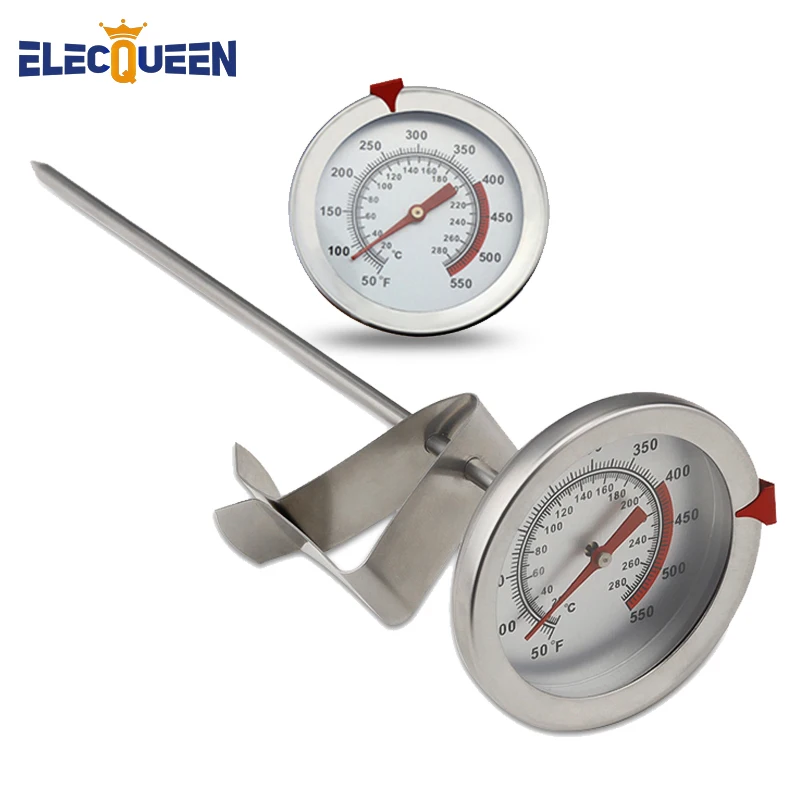 

Home Brew Thermometer,Stainless Steel Instant Read Dial Thermometer,Stem Meat Cooking Thermometer,Best for Turkey,BBQ,Grill
