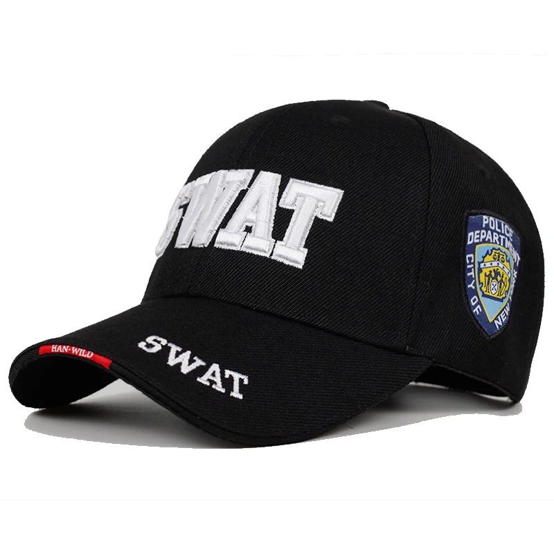 Новая полицейская Мужская тактическая Кепка SWAT бейсболка Мужская Gorras Para Hombre Женская Бейсболка Bone Masculino армейская Кепка с надписью