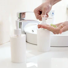 200 мл пластиковые бутылки для ванной комнаты пресс-тип мытья гель шампунь гель для душа дезинфицирующее средство для рук лосьон отдельно бутылка mx12131645