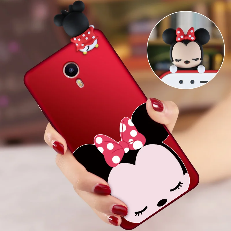 

Meizu M3 Note case with Lanyard full coverage protector Cartoon 3d cute soft silicon Fitted Case for meizu m3 note case cover