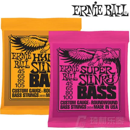 Ernie Ball бас гитара струны высокого качества 2835 2832 2834 2831