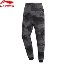 Li-Ning мужские баскетбольные спортивные штаны BAD FIVE, камуфляжные спортивные штаны с подкладкой из 88% хлопка и 12% полиэстера AKLP047 CJFM19