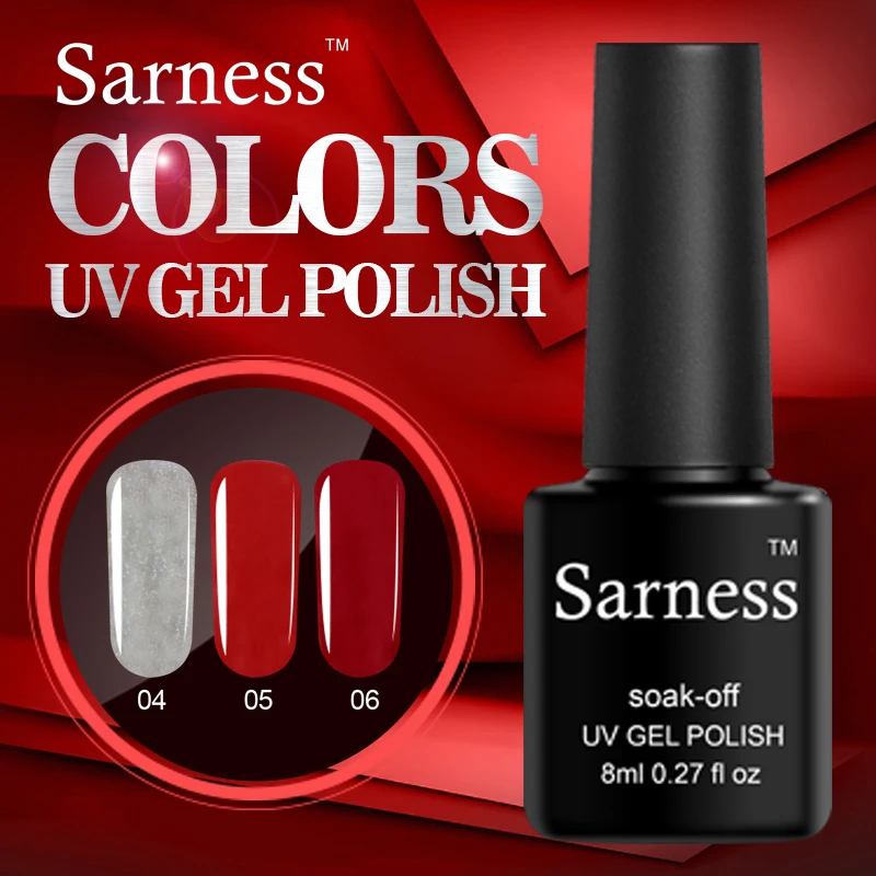 

Sarness 29 Colors Lucky Gel Paint Polish UV Led Tops Gel Nail Polish Glitter DIY Nail Art Design Manicure Gel Lacquers for Sale