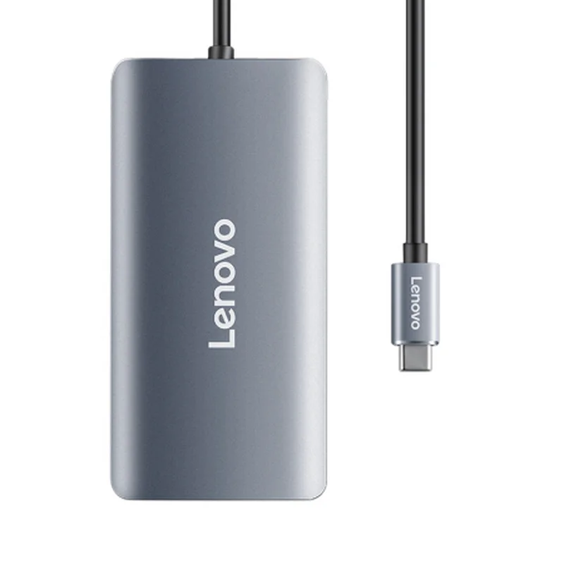 Lenovo type-c адаптер док-станции HDMI/VGA/гигабитный порт кабель с адаптером интерфейс конвертер компьютерный удлинитель док-станция LX0808 USB3.0 концентратор
