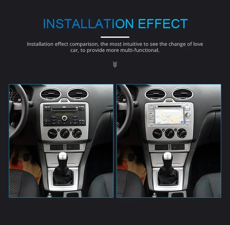 Flash Deal JDASTON Android 9.0 Car Multimedia Player For Ford FOCUS MONDEO S-MAX C-MAX Kuga GPS Navigation Radio Stereo DVD CD WIFI 4G+64G 9