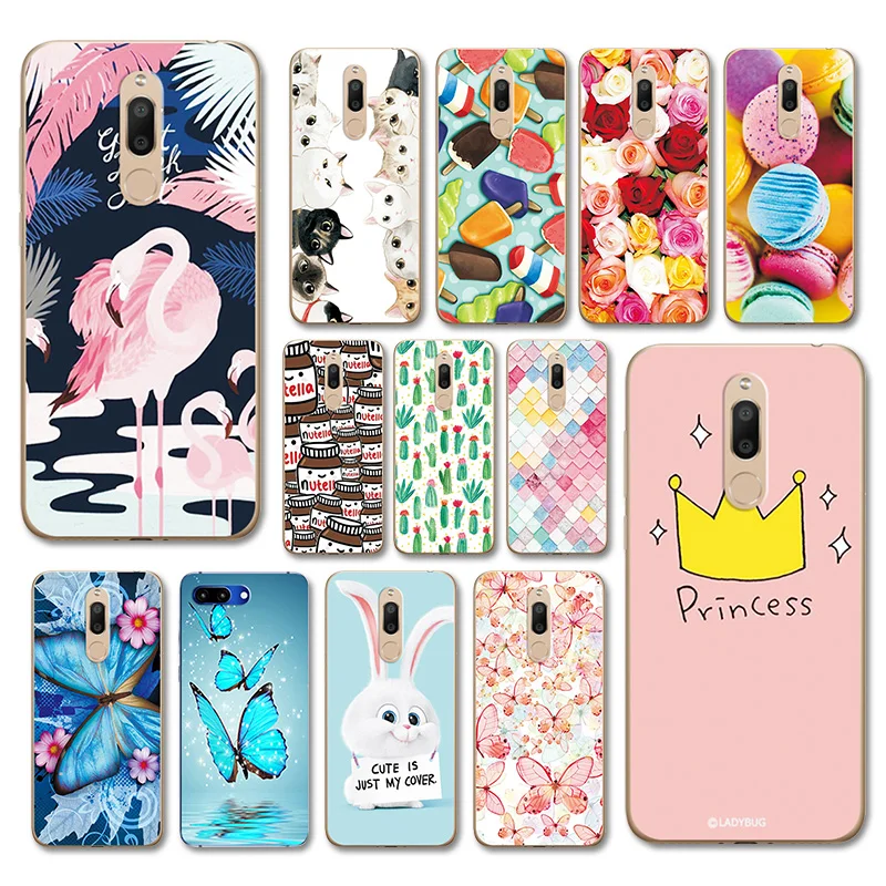 

Cute Various Painted Case For Meizu M6T M6 T Flower Soft Silicone Capa Phone Shell For Meizu M6T M811H 5.7" Back Cover Fundas