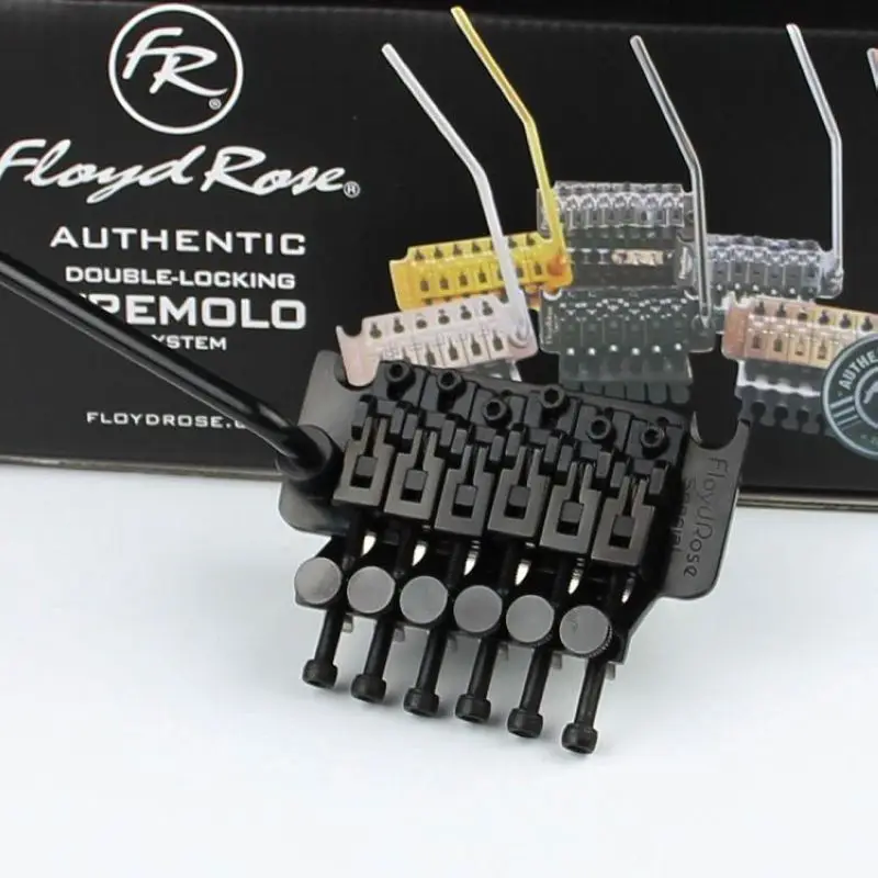 

TREMOLO DOUBLE SWING BRIDGE Floyd Rose Special Series Left hand BLACK NOIR WITH L2 NUT S2000