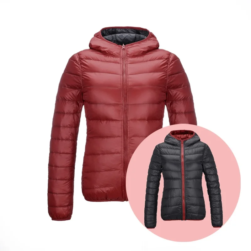  Abrigo reversible de plumón para mujer, chaqueta de plumas  ultraligera, chaqueta de plumas para mujer, chaquetas de doble cara de  viaje, Beige : Ropa, Zapatos y Joyería