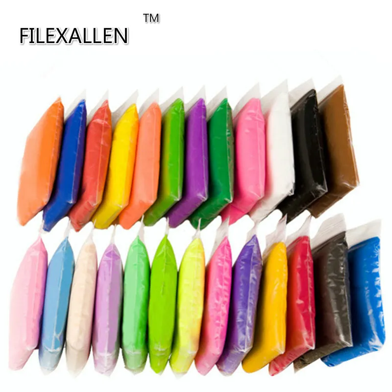 Fimo Colored Clay Polymer Plasticine Modelling Clay Air Dry Soft