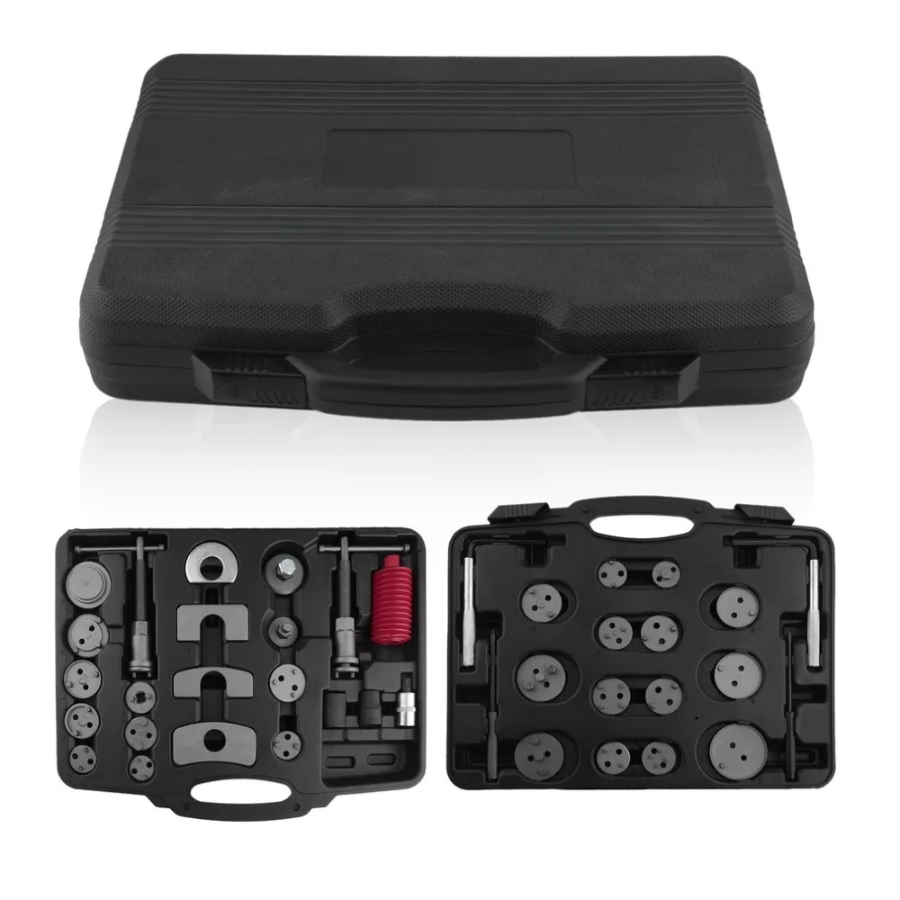 

40pcs/Set Universal Car Disc Caliper Wind Back Rewind Brake Piston Reflector Tool Kit Auto Repair Tool With Case Hand Tool Sets