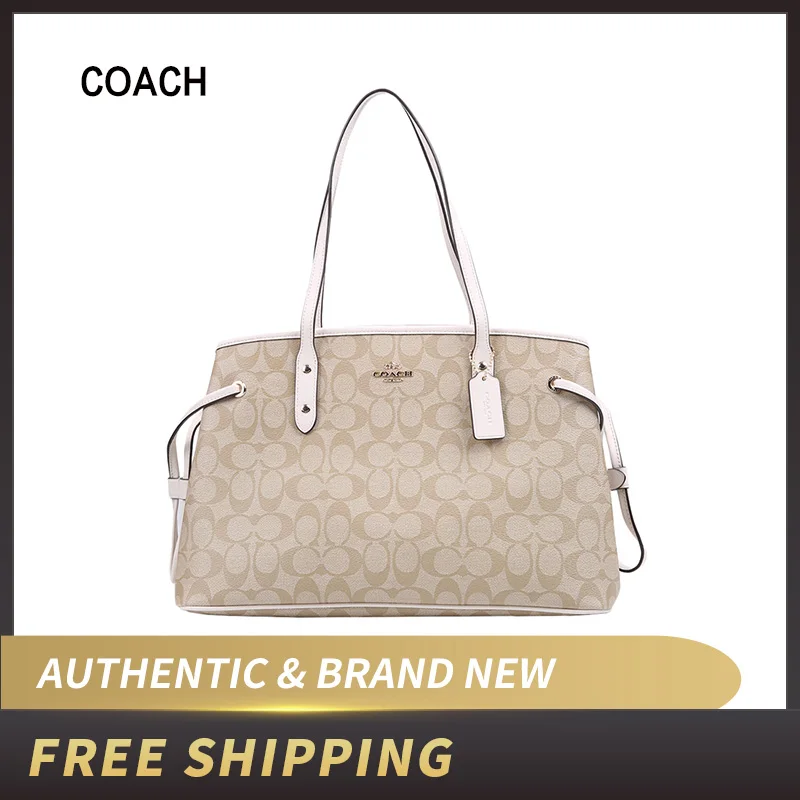 Сумка через плечо с фирменным шнурком Coach F57842 | Багаж и сумки