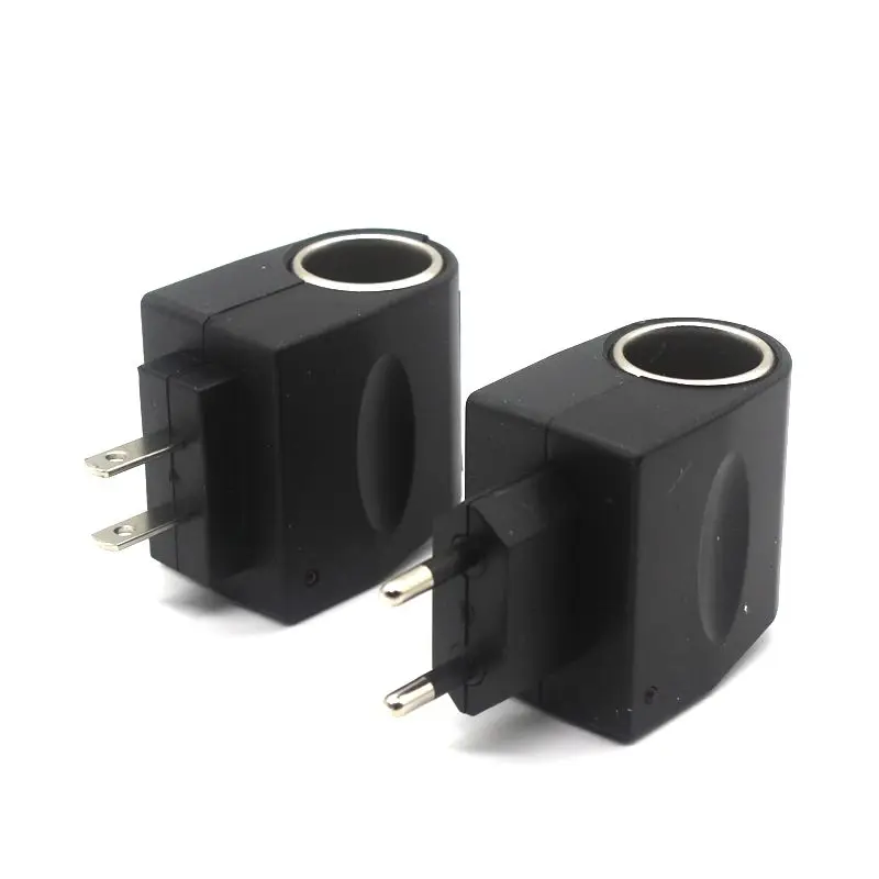 

LARBLL Universal Car Cigarette Lighter Plug Power Adapter 220 To 12V Home Power Socket 2 Stypes