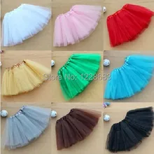 15 цветов ребенок дети девочки вечерние танцевальные балетные юбки-пачки классический делать Bailado Puff юбки пачки балерины для подростков