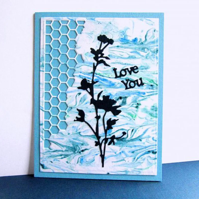 

Flower Carbon steel Cutting Dies Stencil Craft for DIY Creative Scrapbook Cut Stamps Dies Embossing Paper Hand Craft