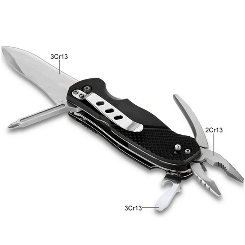 Tanie DANIU New Hand multitool klucz szczęki śrubokręt szczypce nóż butelki narzędzia do otwierania sprzęt survivalowy do podróży ze stali nierdzewnej