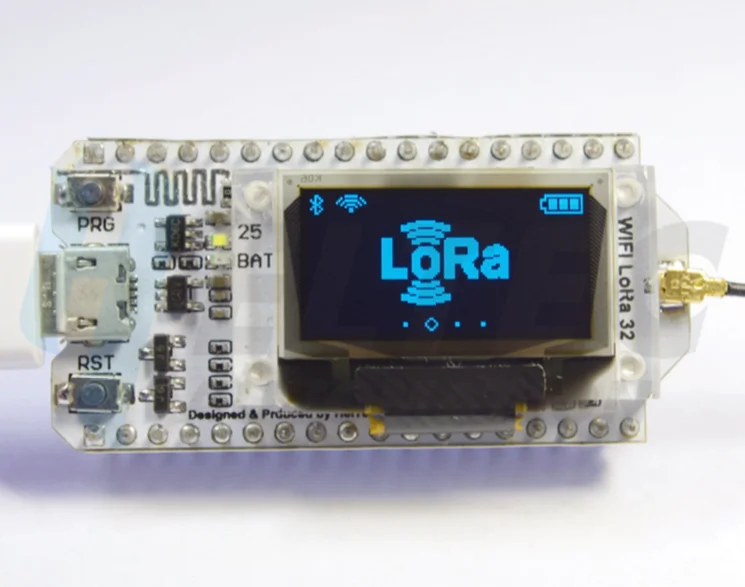 SX1278 ESP32 Lora 0,96 дюймовый синий oled-дисплей Bluetooth wi-fi-комплект IOT макетная плата модуль 433 МГц для Arduino