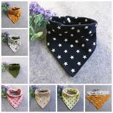 Детские нагрудники, Детские Мультфильмы для новорожденных, хлопковая Водонепроницаемая треугольная повязка, детское полотенце-трансформер, нагрудник для детей