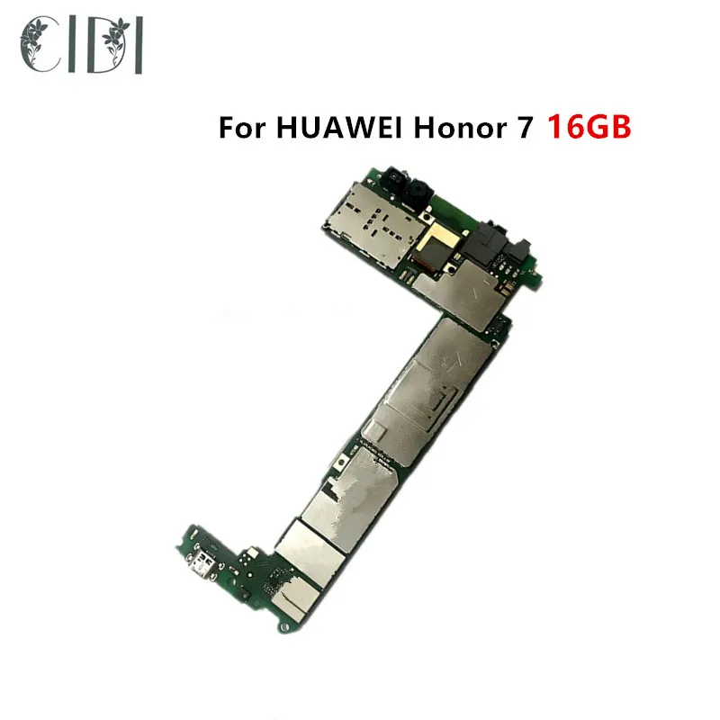 

CIDI Full Working Original Used Unlocked For HUAWEI Honor 7 16GB PLK-UL00 Motherboard Logic Mother Circuit Board
