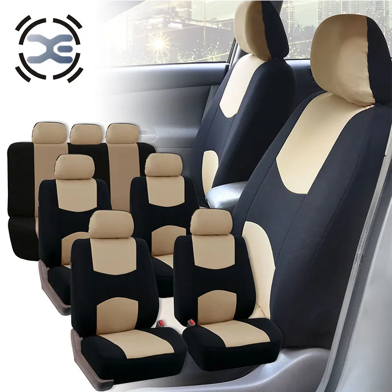 7 Seat Cloth Art Car Cover Compatible Universal Fit Most Covers Protector Automobiles Interior Accessories T146 | Автомобили и