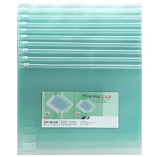 DL 5588 пластиковая прозрачная шлифовальная сумка на молнии для сбора и отделки файлов, офисные принадлежности, канцелярские принадлежности, офисные принадлежности для