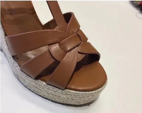 Newest-Style-Women-Brown-White-T-strap-Peep-Toe-Wedge-Sandals-Summer-Hollow-Out-Ankle-Buckle (4)