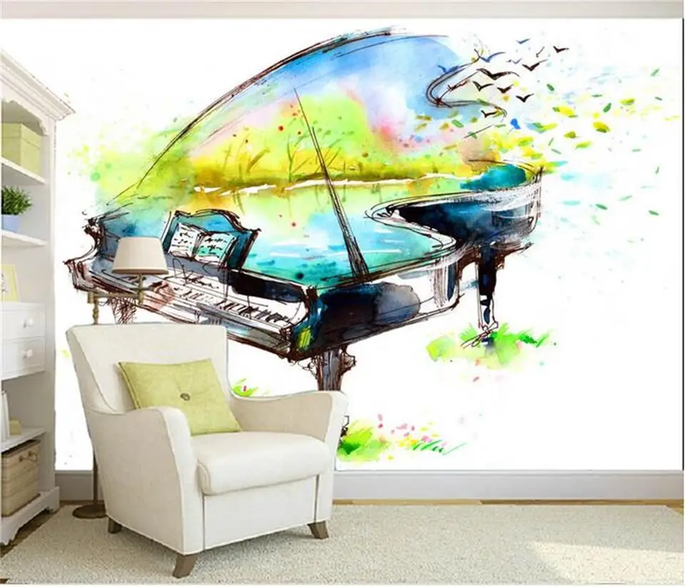 Compare Prices On Piano Wall Paper Online Shopping Buy Low Price