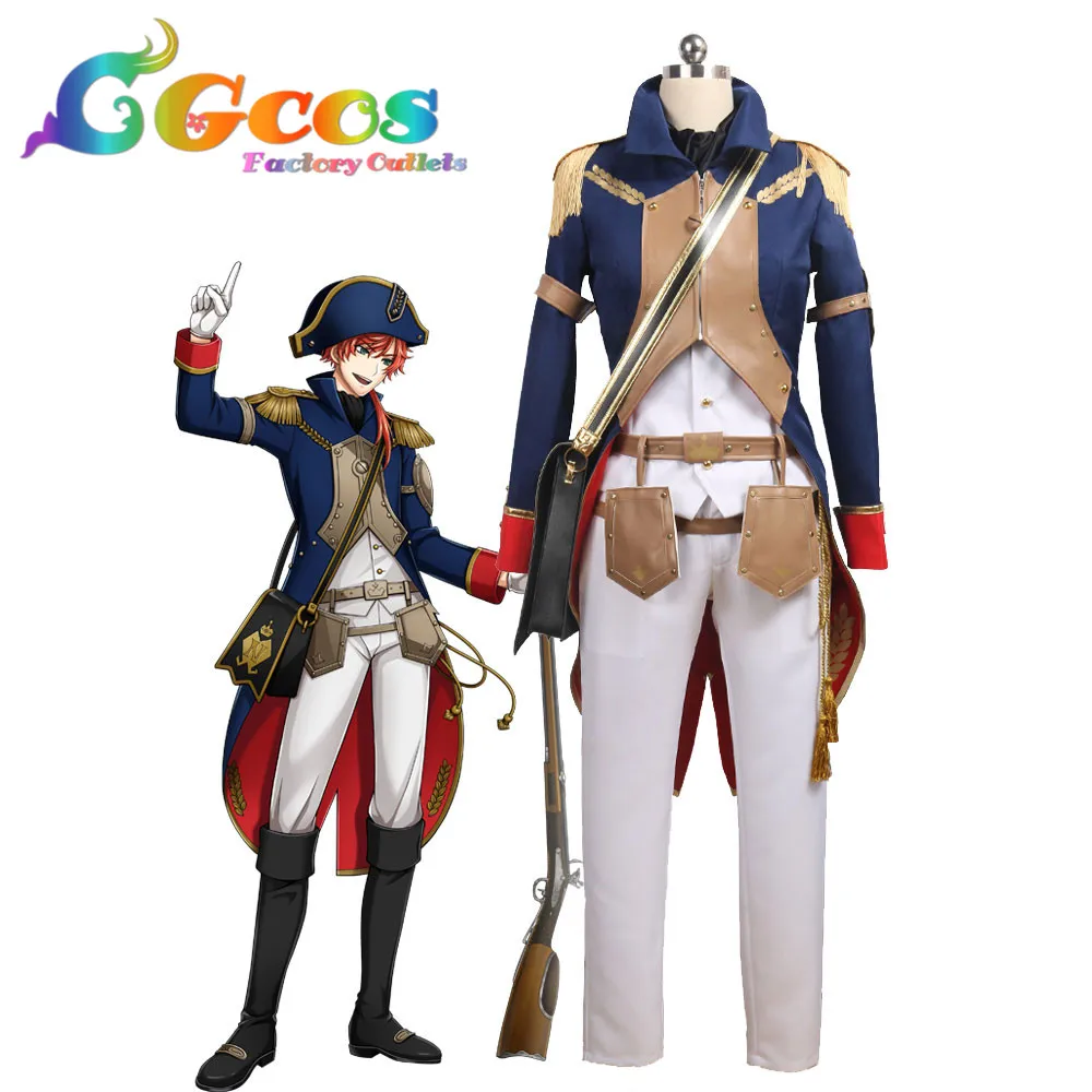 

CGCOS Free Shipping Cosplay Costume Senjuushi Napoleon Uniform Anime Halloween Christmas Anime Game