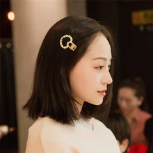 1 шт Красота салон моды супер фея домашний со стразами и жемчугом зажим «утиный клюв» чистая красная ретро ветер натуральный заколки и зажимы для волос