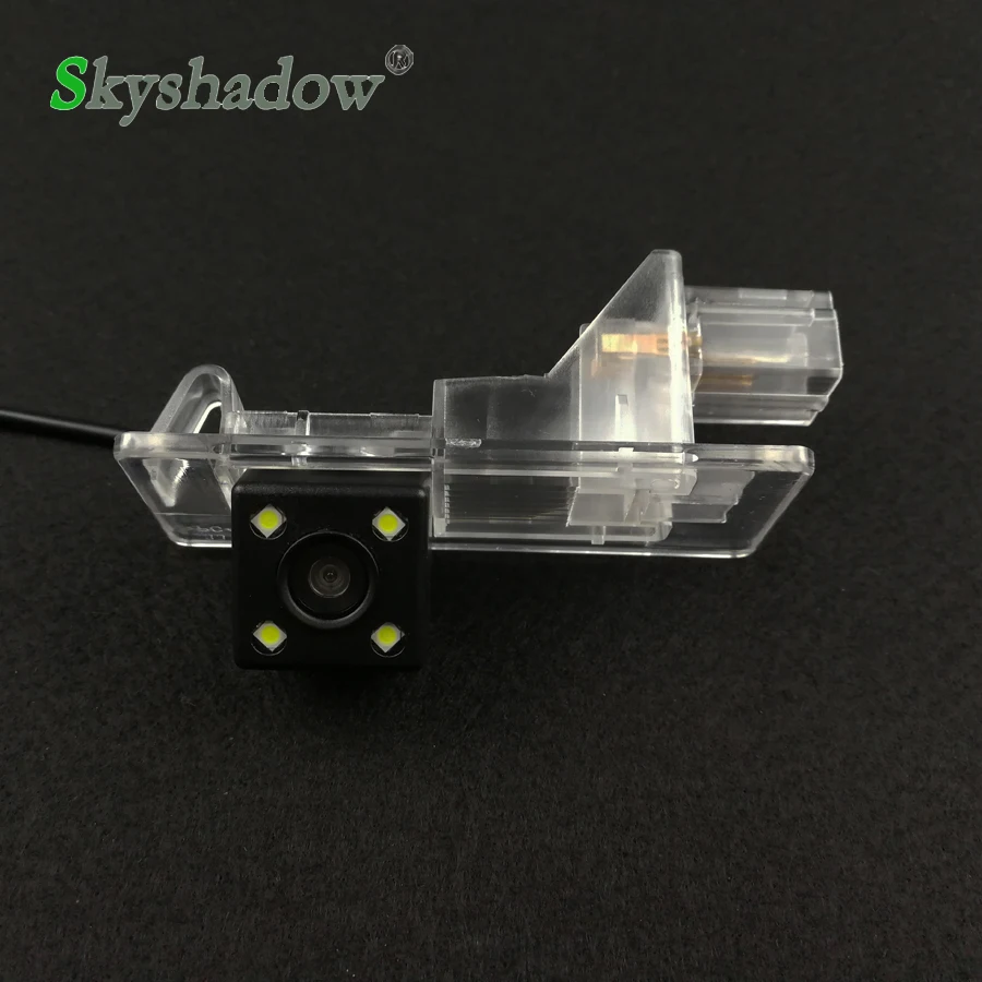 

HD Car CCD 4 LED Night Vision Reverse Backup Parking Waterproof wireless Rear View Camera For Renault Fluence 2013 2014 Clio 4
