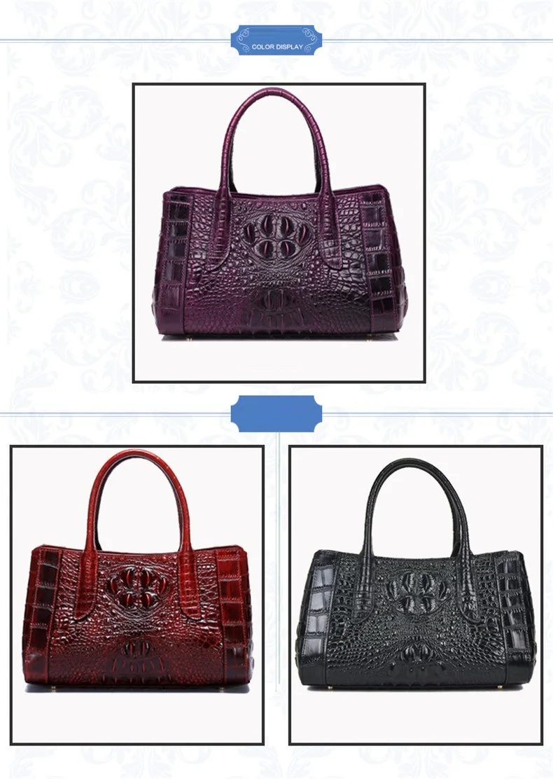 genuine leather women handbag (2)