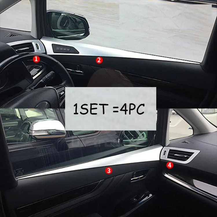 Выходная рама дверная панель патч для 30 серии ALPHARD / VELLFIRE внутренняя отделка двери