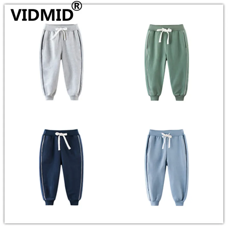 

VIDMID New Spring Cotton Baby Boys Casual Pants for Baby Girls Kids Sports trousers Harem Pants Autumn Children Clothes 4037 10