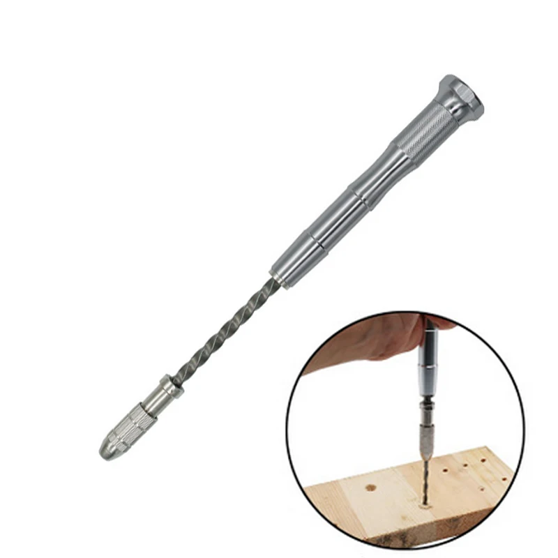 Manual Spiral Hand Drill Wood Micro Mini Spiral Hand Push Drill with