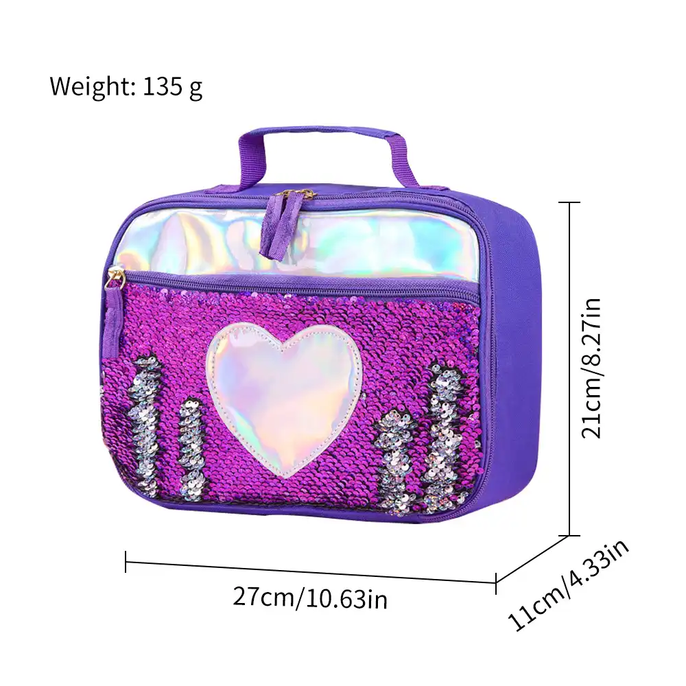 glitter lunch box