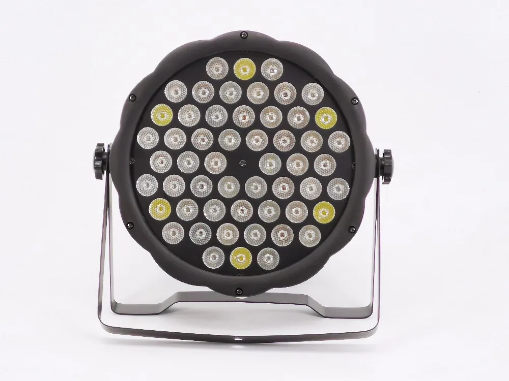 Led RGBW Пар света 54X3 W led Par огни DMX512 без каблука par 54 led DJ light 8CH