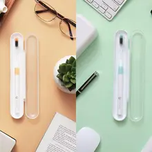 4 шт. семейная Глубокая чистка зубная щетка мягкая сэндвич-проволока для бус щетинки зубные щетки гигиена полости рта с одной походная коробка