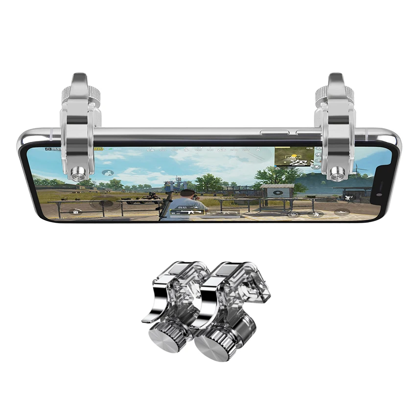 Joystick For Phone Metal PUBG Mobile Trigger Gamepad Gaming L1R1 Shooter Pubg Mobile Controller Smart Phone Fire Button Aim Key phone switch key