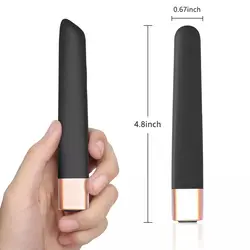 Новая портативная мини-губная помада в виде пули вибратор секс-игрушка для женщин силиконовый материал водонепроницаемый и прочный