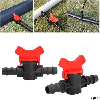 

Dropshipping Sell 5Pcs 16mm Coupling Pipe Irrigation Water Hose Switch Plastic Valve APR28