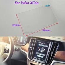Tommia стайлинга автомобилей gps навигации Экран Стекло Защитная пленка-стикер Защитная пленка для Volvo XC60 автомобильные аксессуары