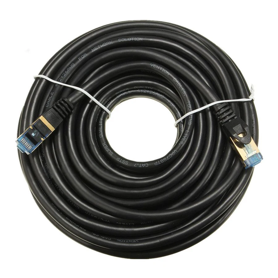 

Vention Web Cable 10M Pr CAT7 SSTP Ethernet Network Lan Internet ADSL