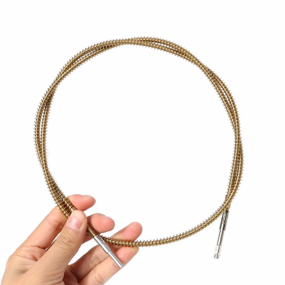 98cm Spring Coated Pin Type Metal Tube Cable For Dremel Rotary Grinder