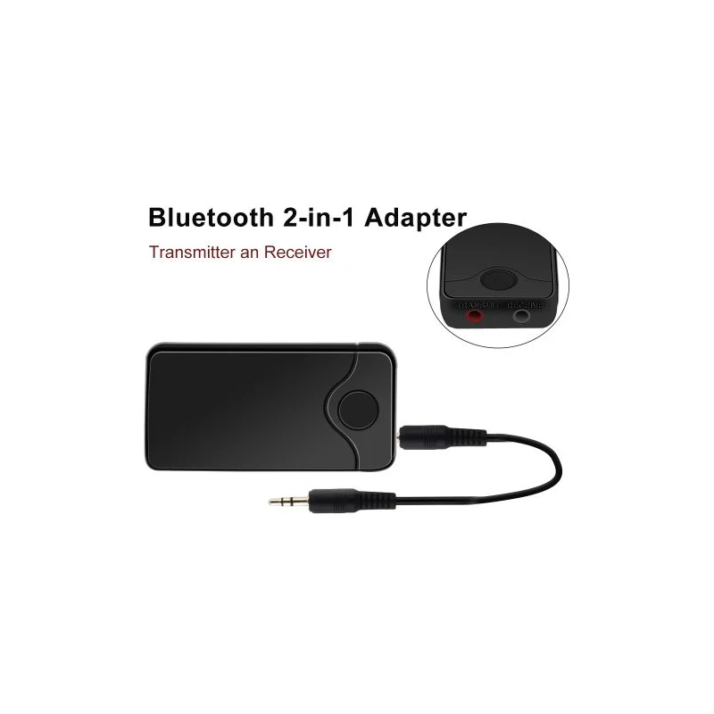 Tonbux B18 беспроводной B18 2 в 1 Bluetooth передатчик и приемник Bluetooth аудио адаптер 3,5 мм стерео аудио плеер для динамика