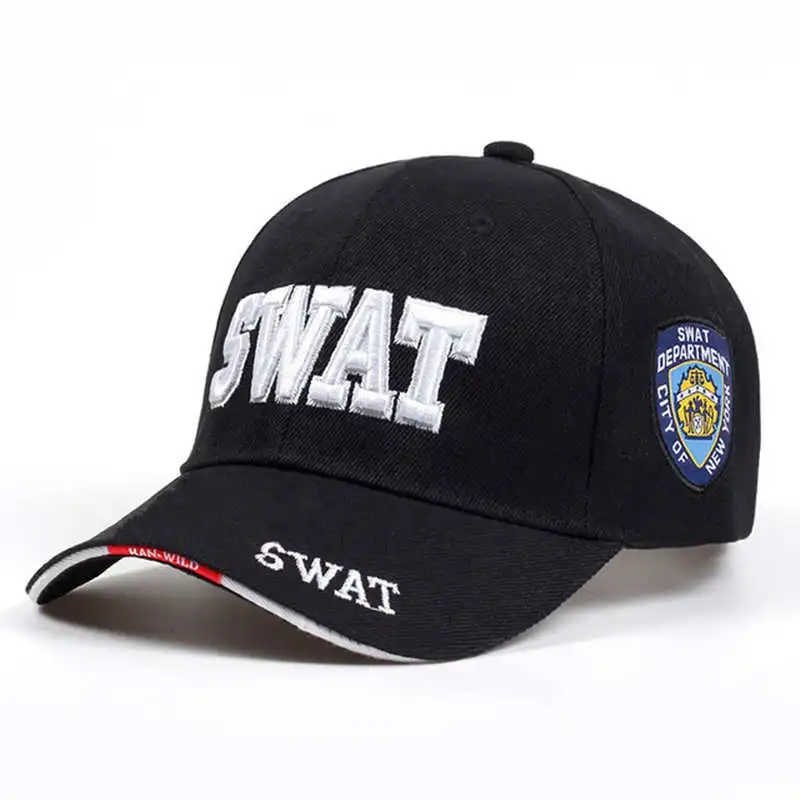 Мужская тактическая бейсболка s брендовая бейсболка с надписью "SWAT" Кепка SWAT Snapback Кепка s хлопковая Регулируемая Кепка для гольфа Gorras Planas высокое качество