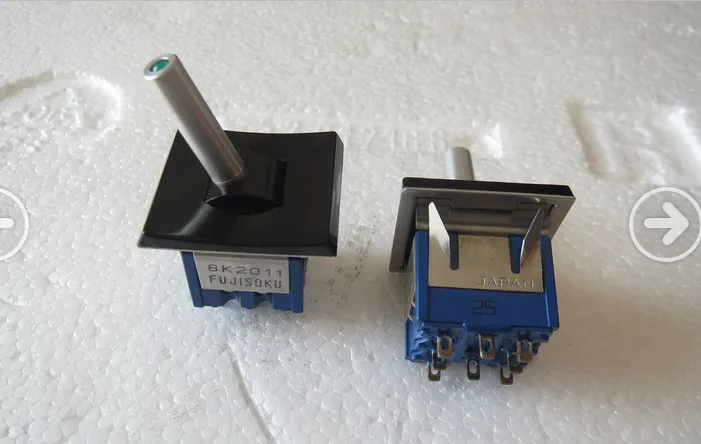 Original new 100% Japan import 8K2011 button switch 6A125VAC with light head switch Original new 100% Japan import 8K2011 button switch 6A125VAC with light head switch